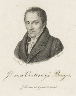Portrait of Jacob van Oosterwijk Bruyn, print, humorous poet in Amsterdam., printmaker: Philippus