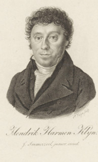 Portrait of Hendrik Harmen Klijn, print, Portrait of the Amsterdam poet and sugar refiner Hendrik