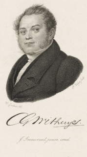 Portrait of Carel Godfried Withuys, print, Portrait of the poet and literary figure Carel Godfried