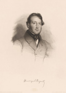 Portrait of Louis Pierre Henriquel-Dupont, Henriquel Dupont, print, printmaker: Aristide Louis,