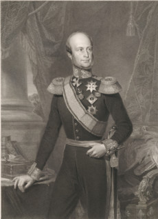 Portrait of King William II, print, printmaker: Michel Charles Antoine Verswyvel, Antwerp, 1829 -