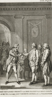 Capture of three councilors of the VOC, 1740, The capture of three councilors of the East Indies,