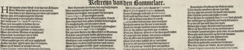 Verse about the failed sieges in the Bommelerwaard, 1599, Refrain of the Bommelaer, print, text