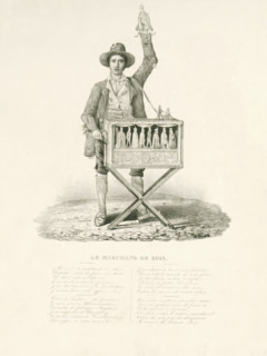 Le Marchand de Rois, The Kingsman, 1831, cartoon, print, Caricature of the negotiations regarding