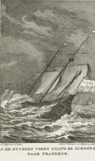 J. de Huybert sails Philip the Fair to France, J. de Huijbert sails Philip the Fair to France,