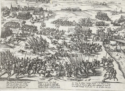 Battle of Ivry (Dreux), 1590, Series 4: French, German and English Events, 1576-1610, print, album