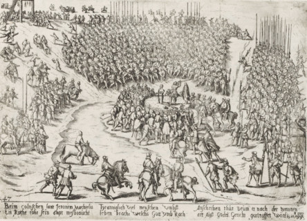 Execution of Hieronymus Michiels in Cologne, 1587, Series 10: Dutch and Foreign Events, 1587-1612,