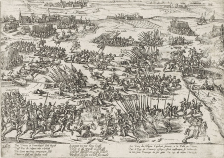 Battle of Ivry (Dreux), 1590, Series 4: French, German and English Events, 1576-1610, print, album
