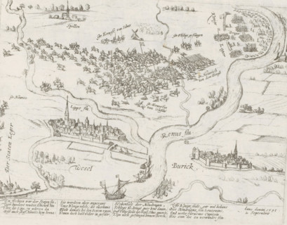 Defeat of the States Army at Wesel, 1595, Series 10: Dutch and Foreign Events, 1587-1612, print,