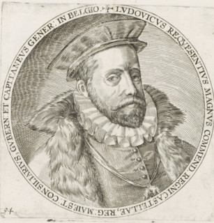 Portrait of Requesens, Series 6: Dutch Events, 1571-1576, print, album page, Series number, 94,