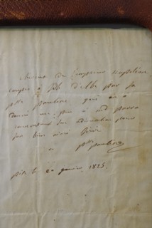 Souvenirs de Napoléon Ier (détail)