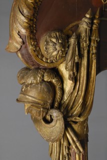 Harpe du Maréchal Comte de Grouchy (détail)