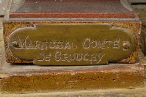 Harpe du Maréchal Comte de Grouchy (détail)