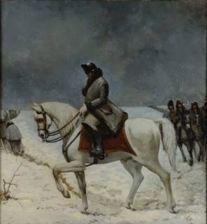 L'Empereur Napoléon Ier, à la retraite de Russie