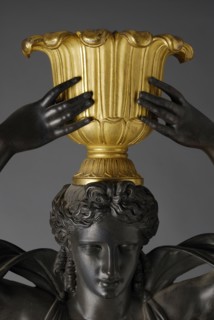 Grande applique d'époque Empire (détail)