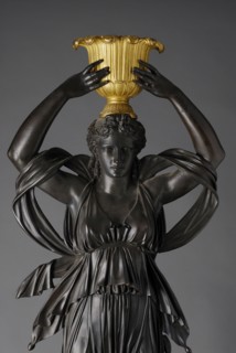 Grande applique d'époque Empire (détail)