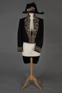 Uniforme du sénateur M. de Barral (vue de face)