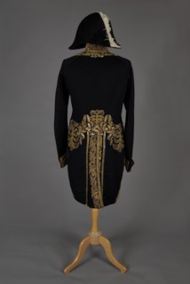 Uniforme du Sénateur Louis-Mathias de Barral (vue de dos)