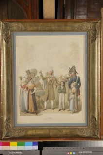 Georg Emanuel Opitz, "Le Charlatan, Paris - Boulevard Saint-Martin"