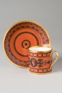 Cup and its saucer