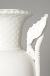 Pair of vases, baluster-shaped, beginnig of the 19th Century (detail)