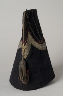 Bonnet de police de musicien, modèle 1822