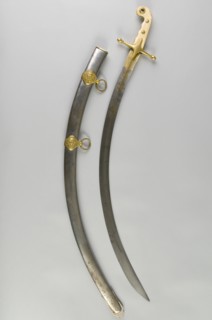 Sabre d'officier supérieur de cavalerie légère à l'orientale, 19e siècle