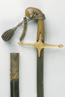 Détail de sabre ottoman, 19e siècle