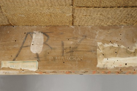 Trademark from chair, by Pierre Benoît Marcion