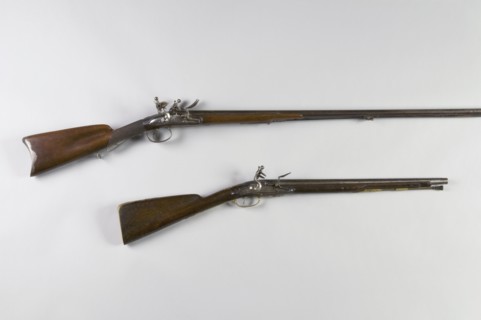 Hunting flintlock rifles, 18th Century
