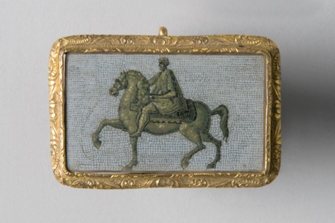Rectangular broach, middle of the 19th Century