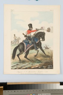 Finart (d'après), "Soldat du Régiment de la garde des hussards de Crodno", 19e siècle
