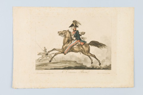 Finart (d'après), "Le courrier russe", 19e siècle