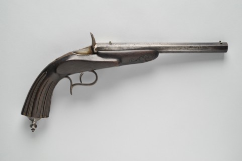 Pistolet de tir système Flobert