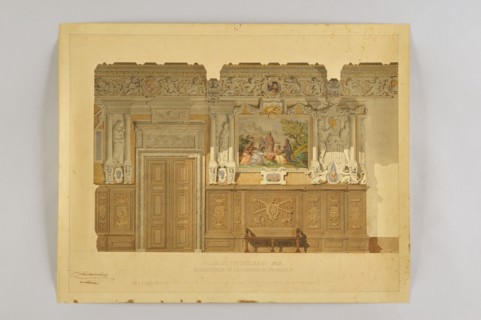 Palais de Fontainebleau, "Restauration de la galerie François 1er"