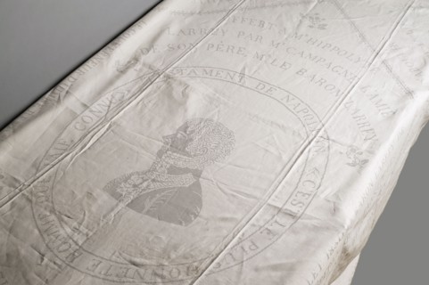 Nappe, portrait de Dominique Jean Baron Larrey