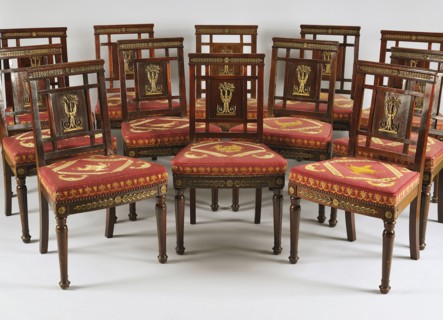 Chaises de style Empire