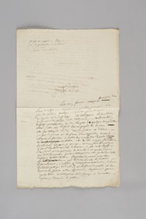 Joseph Fouché, Manuscrit autographe