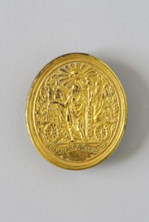 Plaque de baudrier de courrier d'armée