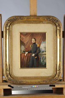 Ecole belge du XIXe siècle, "Portrait du baron Auguste Lahure"