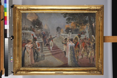 Orange, "Vive l'Empereur" Napoléon aux Tuileries