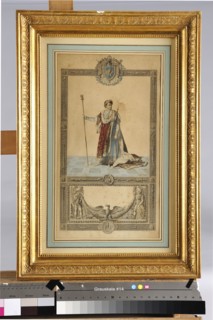 L'Empereur Napoléon 1er en habit de Sacre