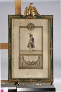 Percier et Isabey (d'après), L'empereur Napoléon en petit costume de sacre