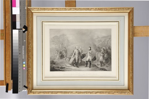 Antoine-Jean Gros (d'après), Entrevue de Napoléon et de François II après la bataille d'Austerlitz, 4 Décembre 1805