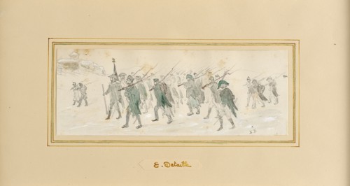 Edouard Detaille, Marche en Russie