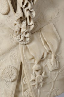 Joseph Chinard, Buste en habit d'un membre de l'Institut (détail)