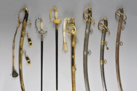 Ensemble d'armes blanches
