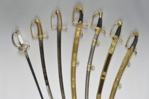 Ensemble d'armes blanches