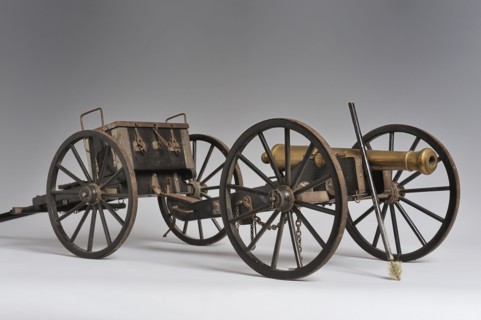 Maquette d'artillerie