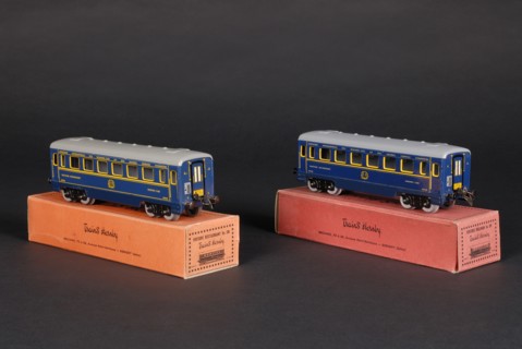 Jouet : 2 wagons-restaurants "Compagnie des wagons-lits"